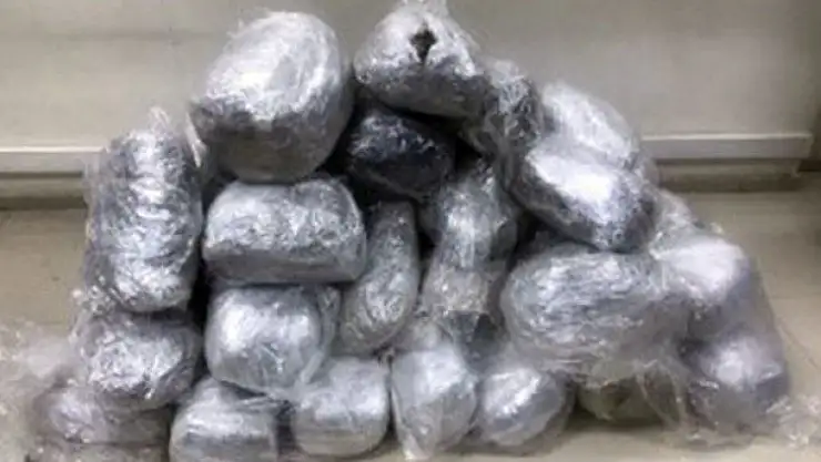 Tankere zulalanmış 200 kilo esrar ele geçirildi