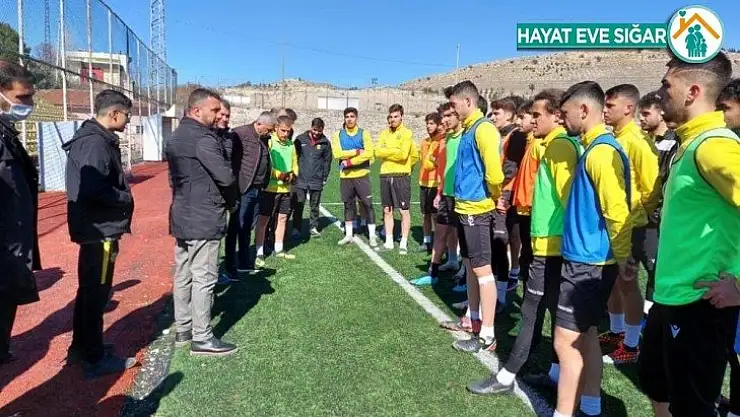 Taraftardan altyapıya ziyaret