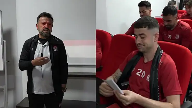 Taraftarlar Sivassporlu futbolculara mektup yazdı