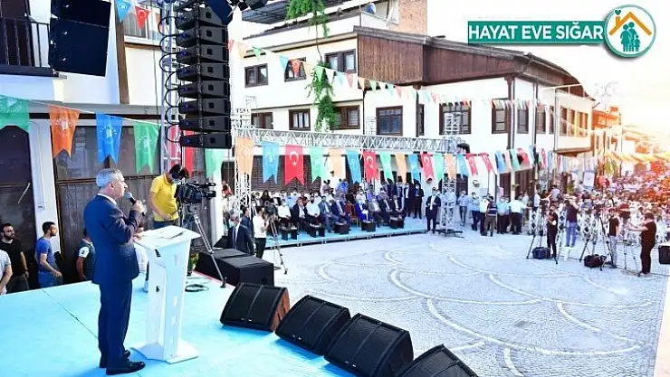 Tarihi Yeşilyurt konaklarında heyecanlı ve coşku dolu anlar yaşandı