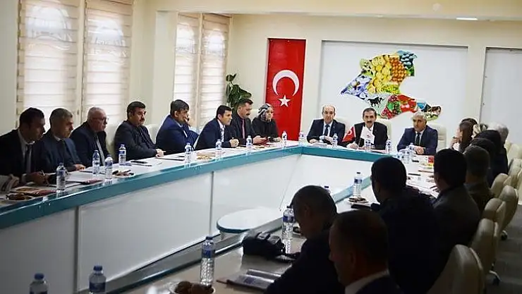 Tarım istişare toplantısı düzenlendi
