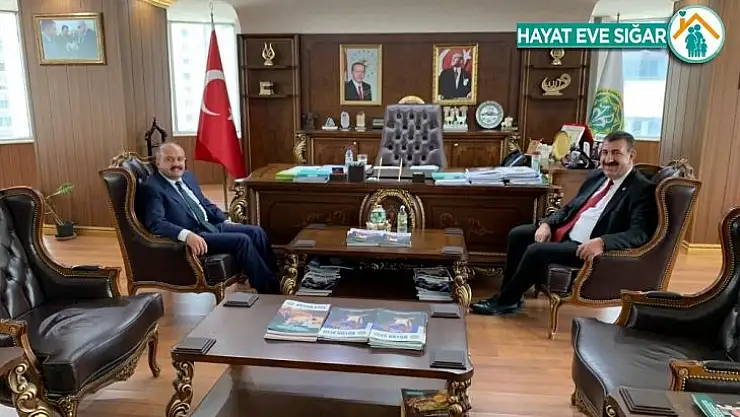 Tarım ve Orman Bakan Yardımcısı Fatih Metin, TÜDKİYEB'i ziyaret etti