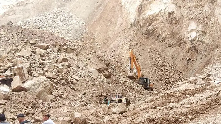 Taş Ocağında Heyelan 7 Ölü