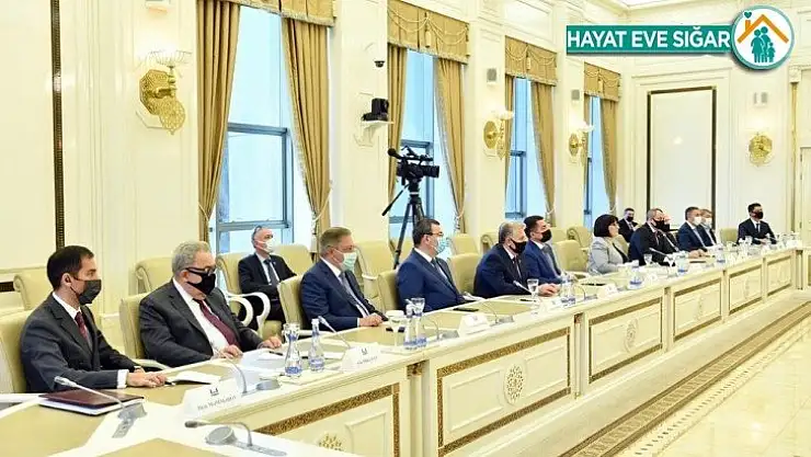 Başkan Şentop, Azerbaycan Milli Meclis Başkanı Sahiba Gafarova ile görüştü