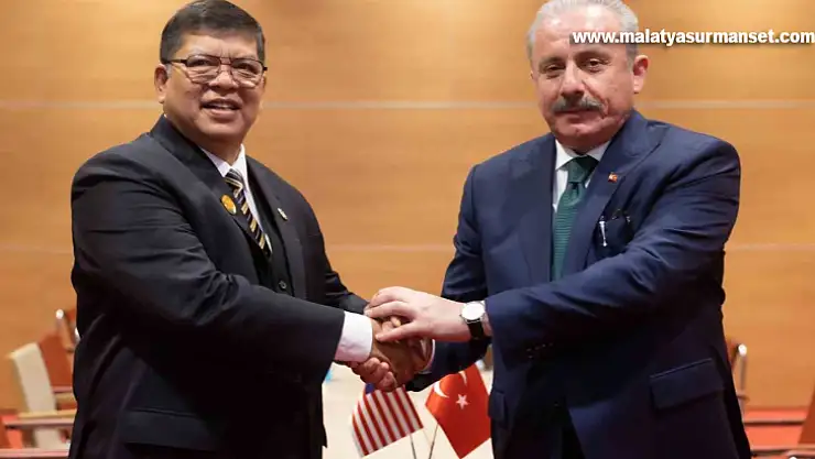 TBMM Başkanı Şentop, Malezya Temsilciler Meclisi Başkanı Abdul ile görüştü
