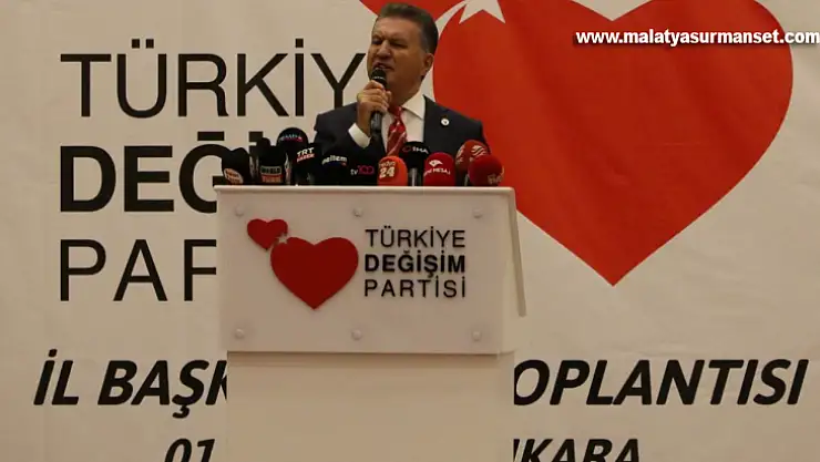 TDP Genel Başkanı Sarıgül: 'Devletten yardım almadan kendi yağımızda kavruluyoruz'