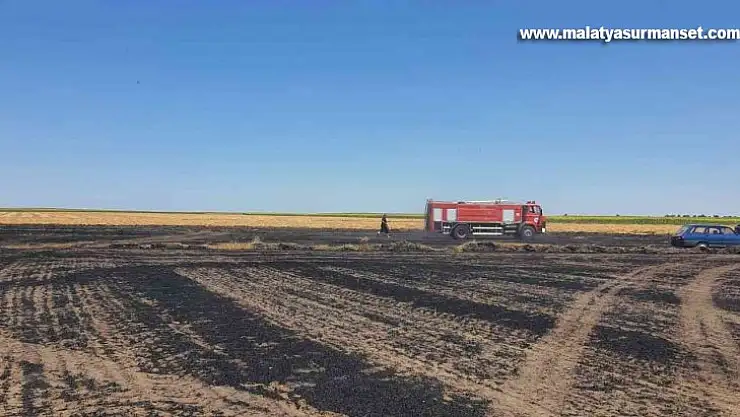 Tekirdağ'da 130 dönüm arazi kül oldu
