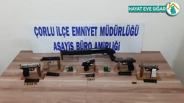 Tekirdağ'da silahlı kavga: 9 gözaltı
