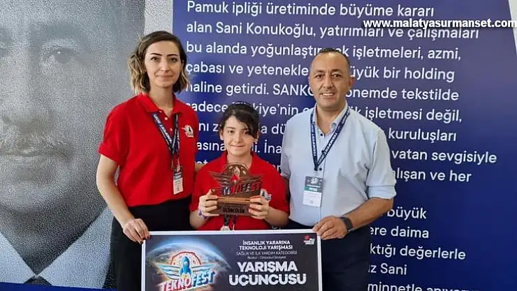 Teknofest'te SANKO Okulları flaması dalgalandı