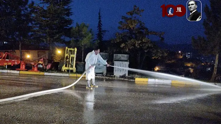 Temizlik Çalışmaları İlçemiz Genelinde Devam Ediyor