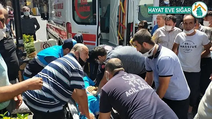 Temizlik görevlisini bıçaklayan saldırganı trafik polisi yakaladı