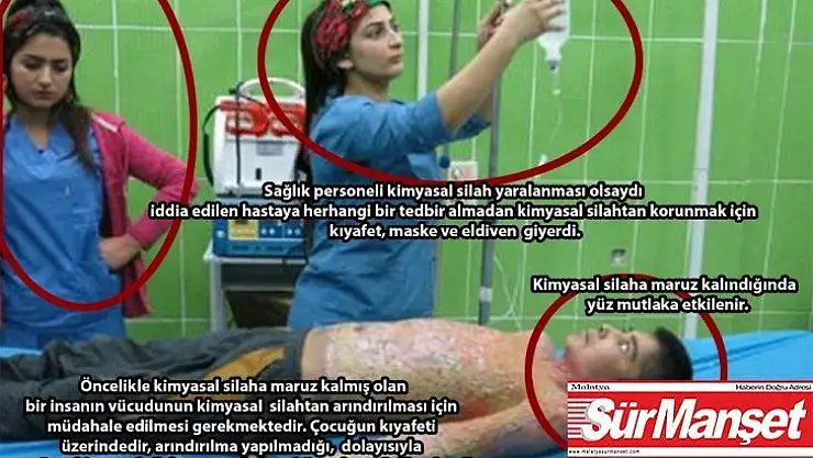 Terör örgütünün 'kimyasal bomba' yalanı madde madde böyle boşa çıkarıldı