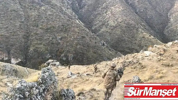 Teröristler tarafından toprağa gömülen patlayıcı imha edildi