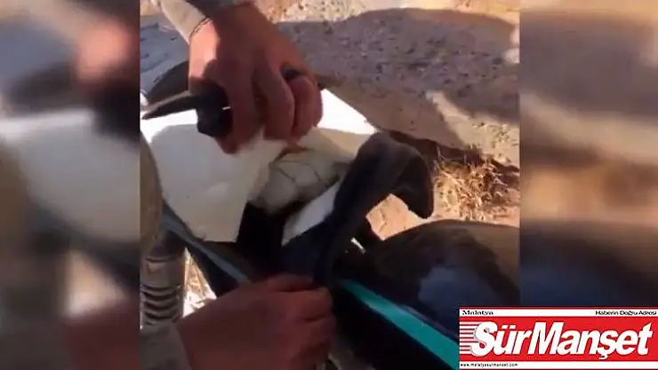 Teröristlerin tuzakladığı motosiklet etkisiz hale getirildi