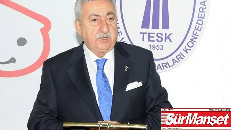 TESK Başkanı Palandöken: 'Açık içkiye dikkat'
