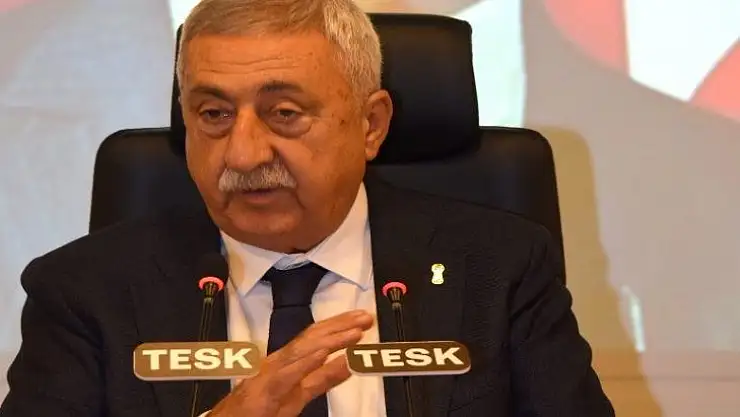 TESK Başkanı Palandöken: 'Gıda denetimlerinin artması sevindirici'