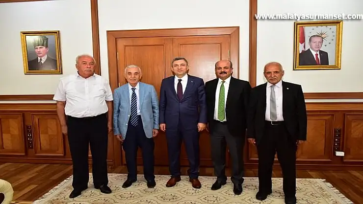 TESKOMB Bölge Birliğinden Vali Şahin'e Ziyaret