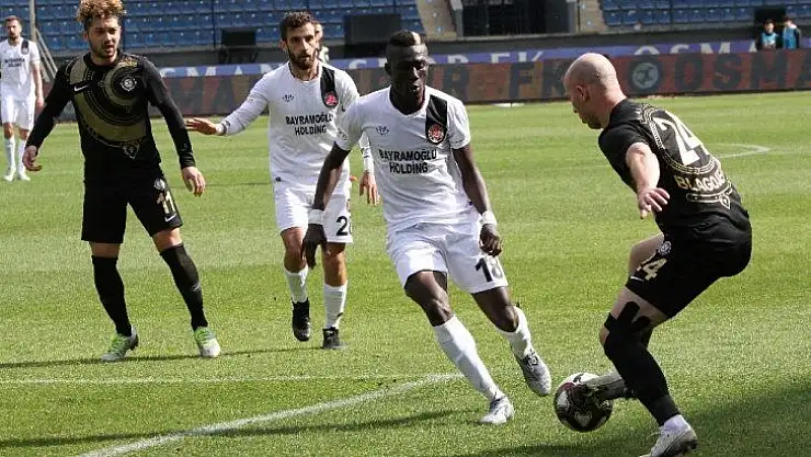 TFF 1. Lig: Osmanlıspor: 1 - Fatih Karagümrük:1