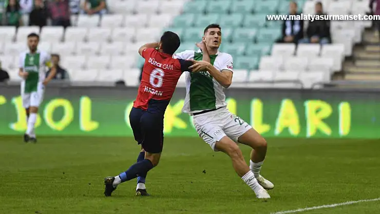 TFF 2. Lig: Bursaspor: 0 - Düzcespor: 0