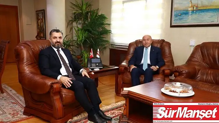 TFF Başkanı Özdemir, RTÜK Başkanı Şahin'i ziyaret etti
