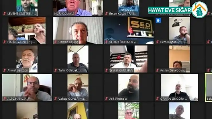 TGK 20. Başkanlar Kurulu Video Konferansta Buluştu