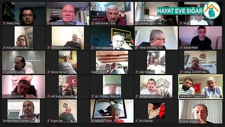 TGK 21. Başkanlar Kurulu Video Konferansta Buluştu