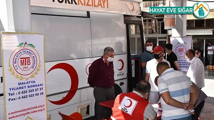 Ticaret Borsası'ndan kan bağışına kampanyasına destek