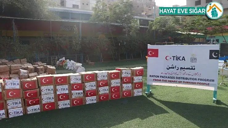 TİKA'dan Pakistan'da Covid-19 salgını mücadelesine destek