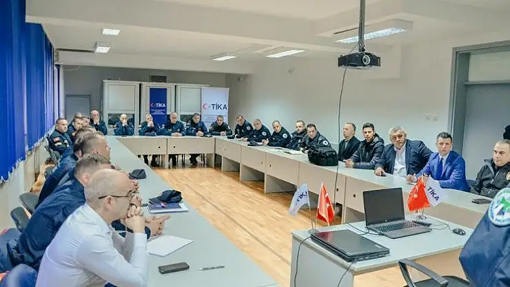 TİKA'dan uluslararası güvenlik teşkilatlarına eğitim