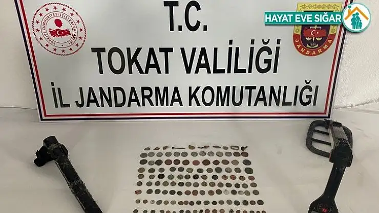 Tokat'ta tarihi eser operasyonu