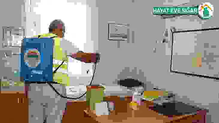 Toroslar'da sağlık merkezleri dezenfekte ediliyor