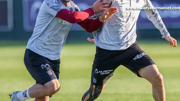 Trabzonspor, Beşiktaş maçı hazırlıklarını sürdürdü