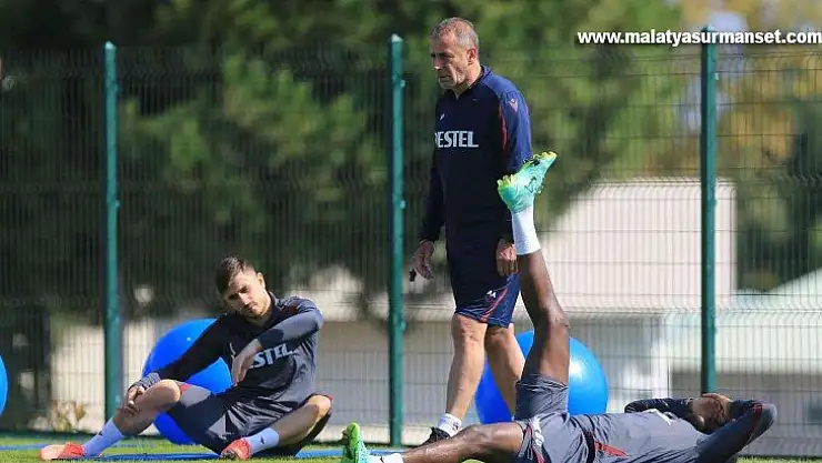 Trabzonspor, Fenerbahçe maçı hazırlıklarını sürdürdü