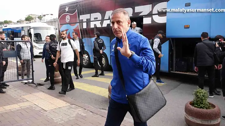 Trabzonspor İstanbul'a gitti