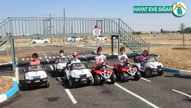 Trafik Eğitim Parkı yeniden çocukların hizmetinde