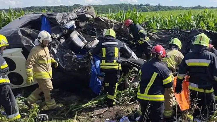 Trafik Kazası: 7 Ölü 12 Yaralı