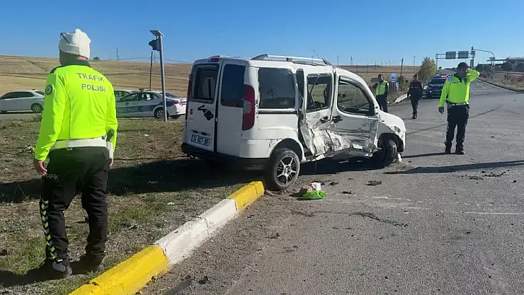 Trafik kazasında 8 kişi yaralandı