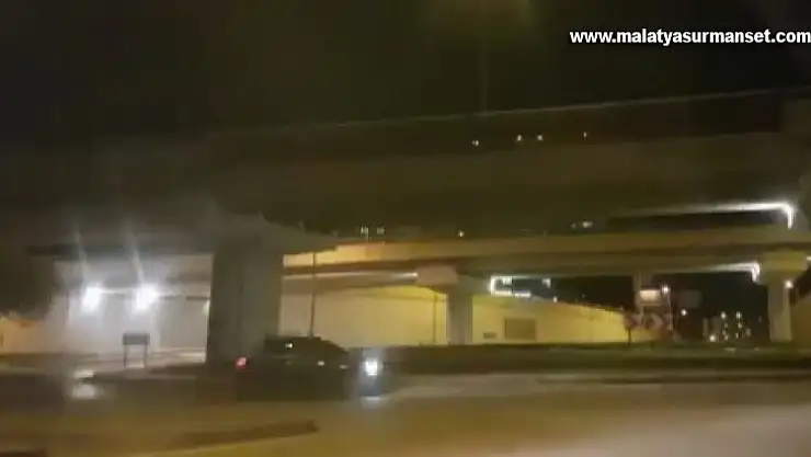 Trafikte drift atan alkollü sürücünün ehliyetine el konuldu