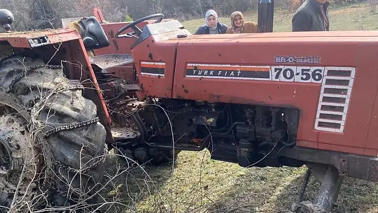 Traktör Devrildi 1 Ölü