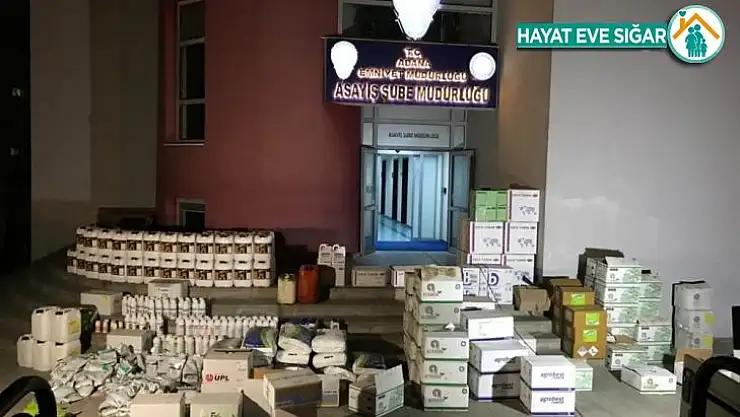 Traktör ve zirai ilaç gasp ettiler