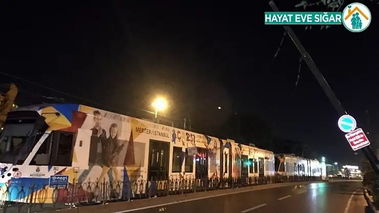 Tramvay seferleri durdu