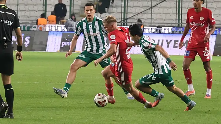 Trendyol Süper Lig: Konyaspor: 0 - Antalyaspor: 0