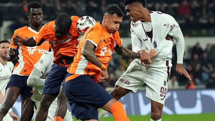 Trendyol Süper Lig: RAMS Başakşehir: 3 - Trabzonspor: 4