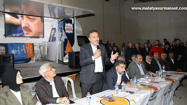 Tüfenkci  Herkesin kendini bulabileceği Malatya'yı inşa edeceğiz