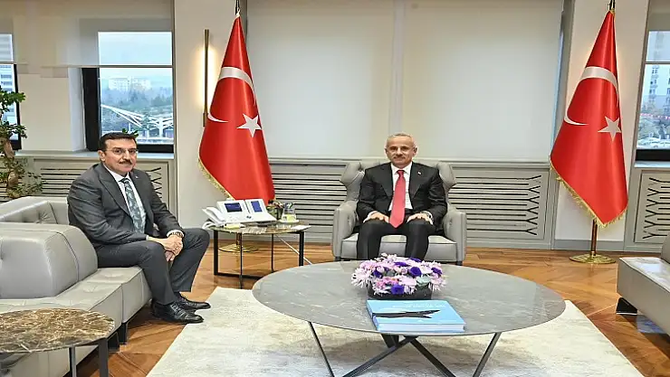 Tüfenkci Ulaştırma Ve Altyapı Bakanı Abdülkadir Uraloğlu'nu Ziyaret Etti