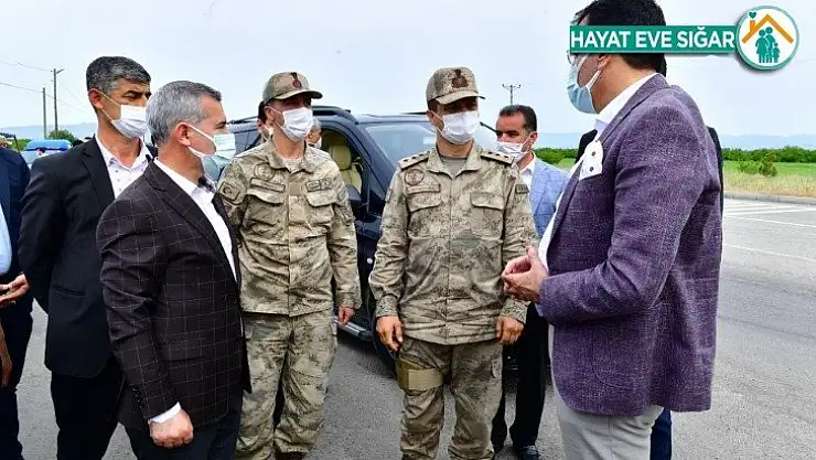 Tüfenkci ve Çınar'dan Jandarma ziyareti