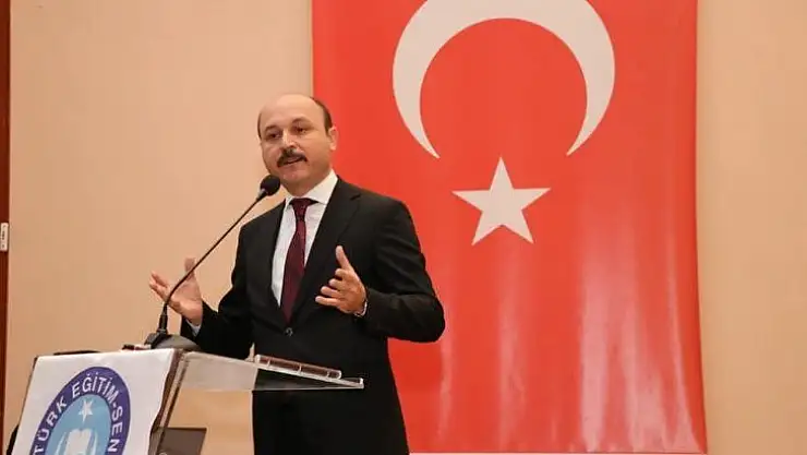 Türk Eğitim-Sen Genel Başkanı Geylan, 'Eğitim ve Ahlak Kongresi' hakkında değerlendirmelerde bulundu