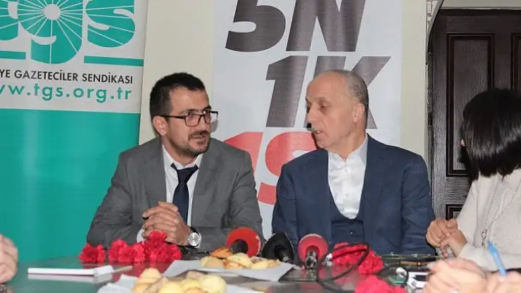 TÜRK-İŞ Konfederasyonu Başkanı Atalay: 'Bağımsız ve tarafsız gazetecilere dünyada olduğu gibi bizim de ihtiyacımız var'