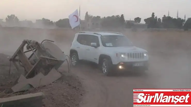 Türk Kızılay'dan Resulayn'a insani yardım