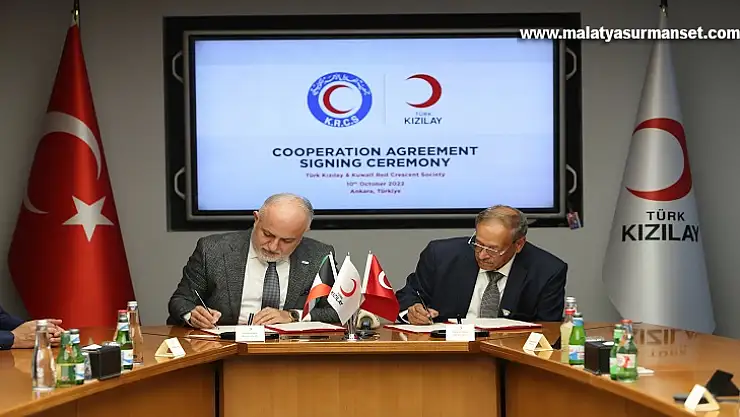 Türk Kızılay Ve Kuveyt Kızılayı'ndan Orman Yangını Ve Sel Bölgeleri İçin İş Birliği Prokolü
